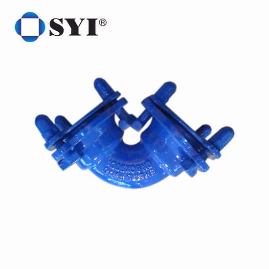 ISO2531 En545 OEM Di Casting Ferro Dúctil Mj Acessórios para Tubos com Flange Solta