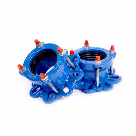 En545 DN40 Ductile Cast Iron Universal Flange Adaptor for PE Pipe