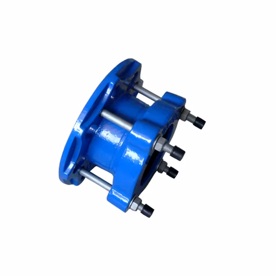 En545 DN40 Ductile Cast Iron Universal Flange Adaptor for PE Pipe