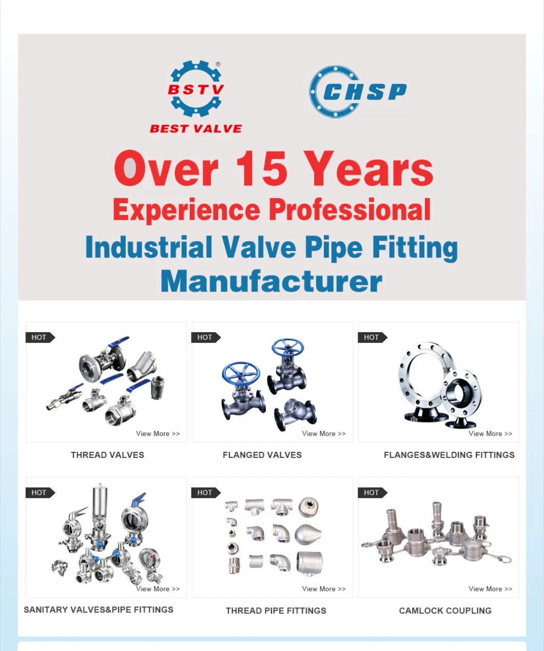 2PC Stainless Steel Ball Valve for Mainline Clog