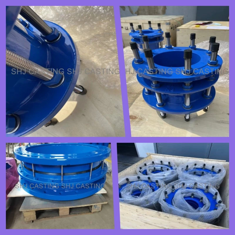 Pn10 Pn16 Pn25 Ductile Iron Ggg50 Pipe Joint Universal Flange Adaptor