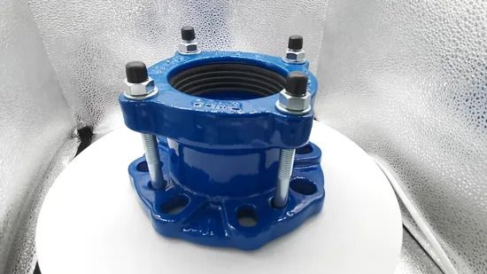 En545 DN40 Ductile Cast Iron Universal Flange Adaptor for PE Pipe